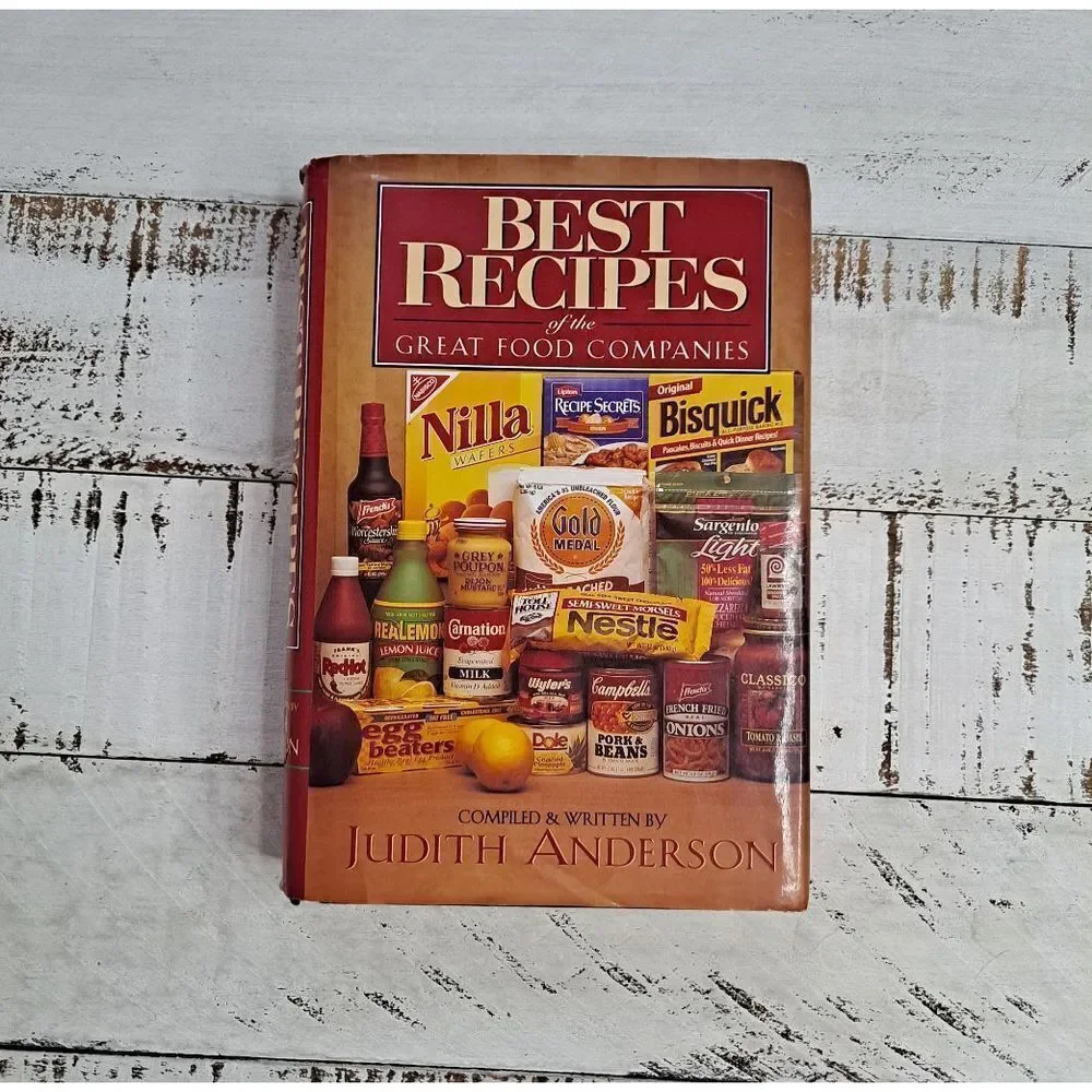 Best Recipes of the Great Food Companies Hardback Recipe Book